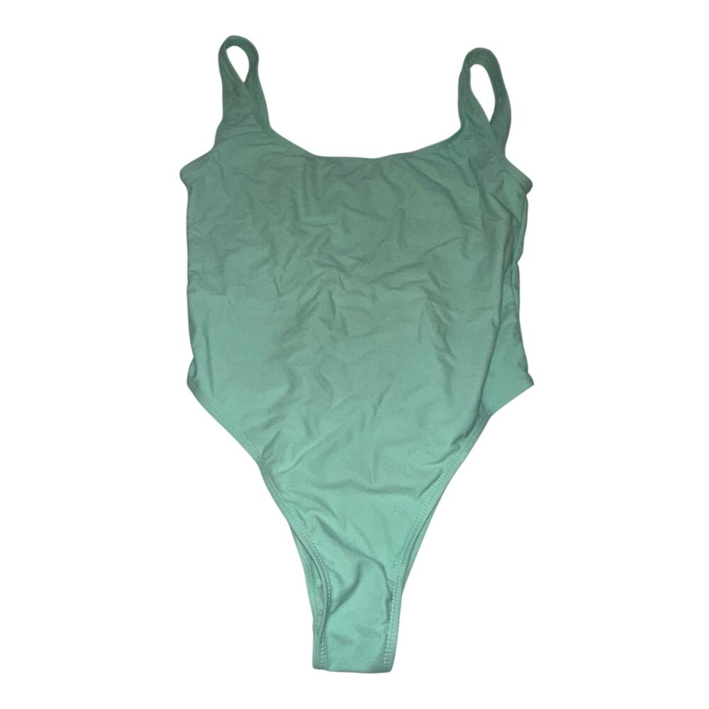 Heat Mint Green Classic One-Piece Swimsuit